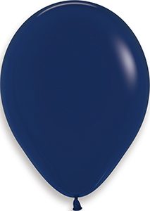 5 inch Fashion Navy Blue Betallatex Latex balloon by Betallic.
