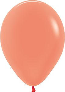 11 inch Neon Orange Betallatex Latex balloon by Betallic.