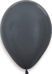 11 inch Metallic Graphite Betallatex Latex balloon by Betallic.