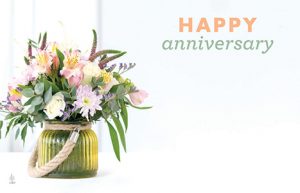 Enclosure Card Happy Anniversary Lifetime