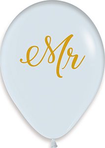 11 inch Mr Betallatex printed balloon by Betallic.