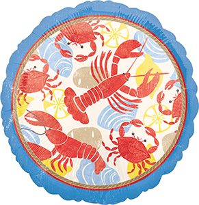 Seafood Fest balloon by Anagram.