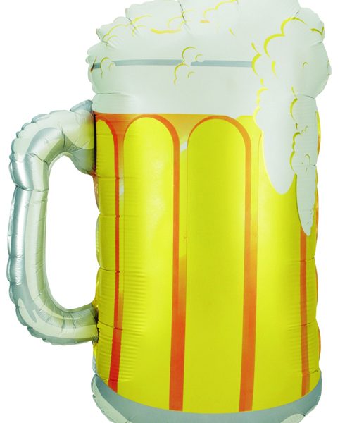 Frosty Mug helium shape balloon by Anagram.