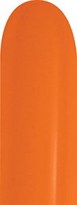 260 Crystal Orange Betallatex balloon.