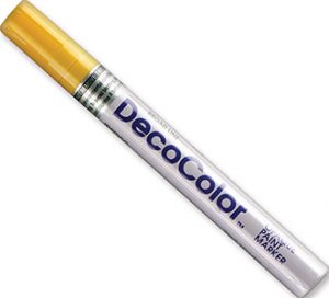Broad Point Paint Pen - Yellow.