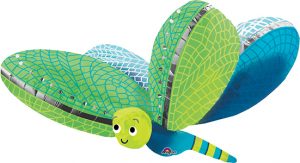 Cute Dragonfly helium shape balloon by Anagram.