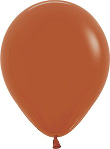 5 inch Fashion Pumpkin Spice Betallatex Latex balloon by Betallic.