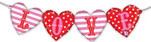 Consumer Inflate Love Bunting.