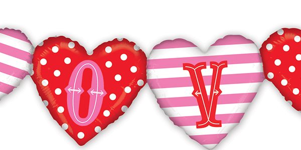 Consumer Inflate Love Bunting.