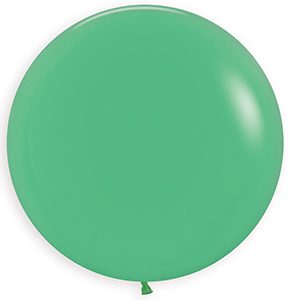 24 inch Round Fashion Green Betallatex balloon.