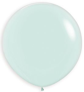 36 inch Pastel Matte Green Betallatex balloon.