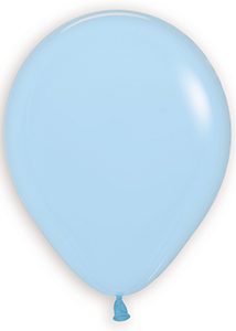 5 inch Pastel Matte Blue Betallatex balloon.