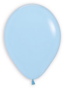 11 inch Pastel Matte Blue Betallatex balloon.