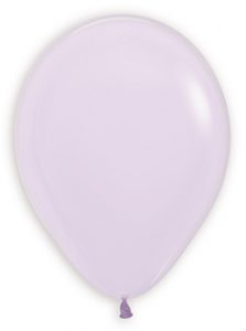 11 inch Pastel Matte Lilac Betallatex balloon.
