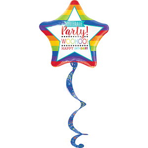 Woo Hoo Birthday Coil Tail AirWalker