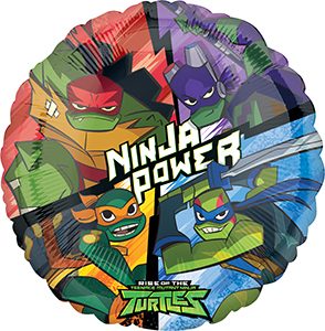 Rise of the Teenage Mutant Ninja Turtles Standard balloon by Anagram.