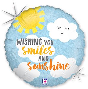 Smiles and Sunshine Standard balloon by Betallic.