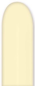 260 Pastel Matte Yellow Betallatex balloon.