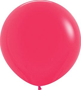 36 inch Deluxe Raspberry Betallatex Latex balloon by Betallic.