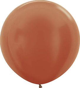 36 inch Metallic Copper Betallatex Latex balloon by Betallic.