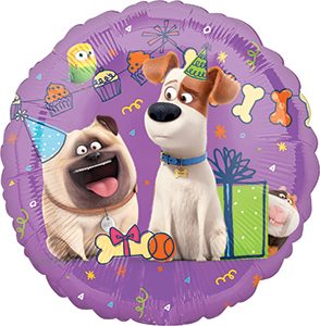 Secret Life of Pets 2 standard balloon by Anagram.
