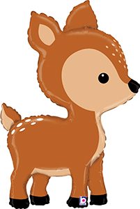 Woodland Deer helium shape by Betallic.