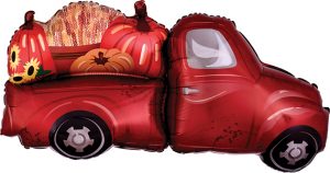 Farmers Market Truck helium shape balloon by Anagram.