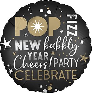 Celebrate the New Year Standard balloon by Anagram.