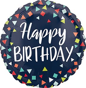 Happy Birthday Reason To Celebrate Standard balloon by Anagram.